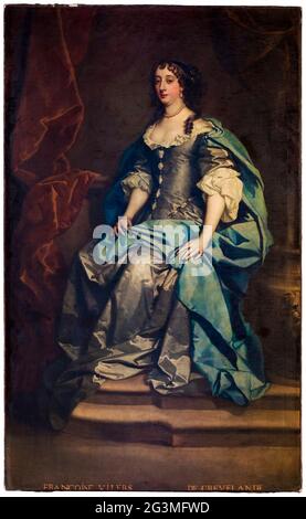 Barbara Villiers (1640–1709) Herzogin von Cleveland, Porträtmalerei der Werkstatt von Sir Peter Lely, nach 1670 Stockfoto