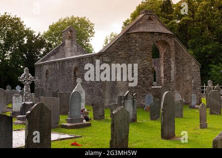 Castle Town Cemetery, County Tipperary, Irland Stockfoto