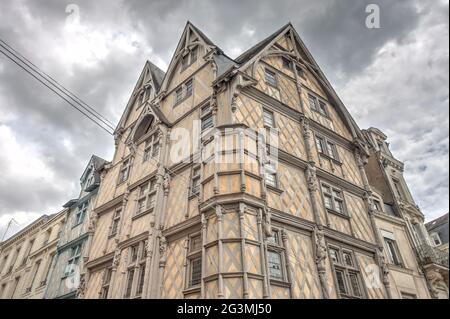 Angers, Frankreich, HDR-Bild Stockfoto