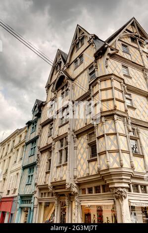 Angers, Frankreich, HDR-Bild Stockfoto