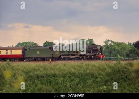 Royal Scot Dampfzug portsmouth Harbour Express in der Nähe von Bath Stockfoto