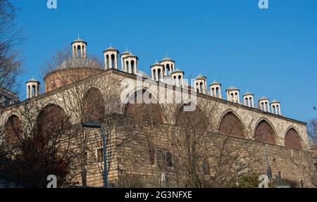 Schönes Beispiel der ottomanischen Architektur Stockfoto