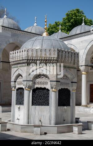 Schönes Beispiel der ottomanischen Architektur Stockfoto