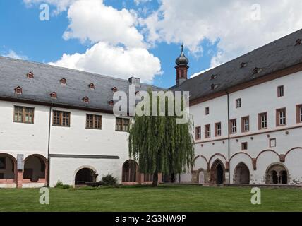 Das berühmte Kloster eberbach bei eltville hessen deutschland Stockfoto