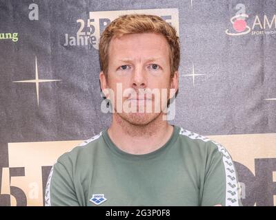 DSV-Teamchef und Schwimmtrainer Bernd Berkhahn (SC Magdeburg) Stockfoto