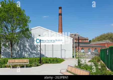 Abbey Pumping Station (Leicester's Industrial Museum), Exploration Drive, Belgrave, Leicester, Leicestershire, England, Vereinigtes Königreich Stockfoto