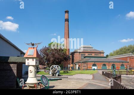 Abbey Pumping Station (Leicester's Industrial Museum), Exploration Drive, Belgrave, Leicester, Leicestershire, England, Vereinigtes Königreich Stockfoto