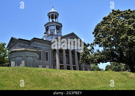 Old Warren County Courthouse in Vicksburg, Mississippi. Stockfoto