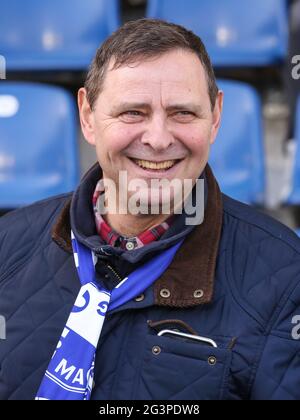 Der ehemalige deutsche FIFA- und DFB-Fußballschiedsrichter Bernd Heynemann Stockfoto