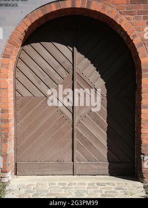 Ehemaliges KZ-Außenlager Frauen KZ RavensbrÃ¼ck KZ Buchenwald Stockfoto