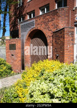 Ehemaliges KZ-Außenlager Frauen KZ RavensbrÃ¼ck KZ Buchenwald Stockfoto