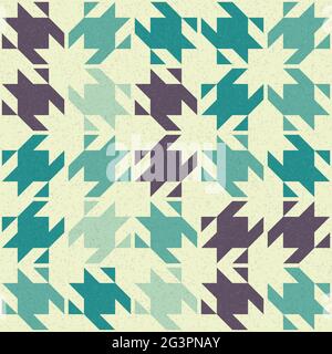 Abstrakte geometrische generative Illustrationen Stock Vektor