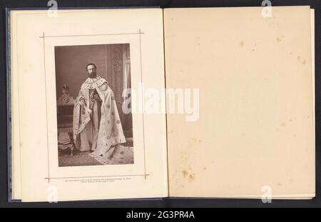 Portret van Robert Bulwer-Lytton; seine Exzellenz Lord Lytton, Vizekönig und Generalgouverneur von Indien, Großmeister des indischen Sterns. . Stockfoto