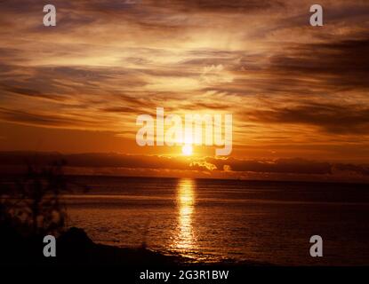 Gloucester Massachusetts Sonnenaufgang Stockfoto