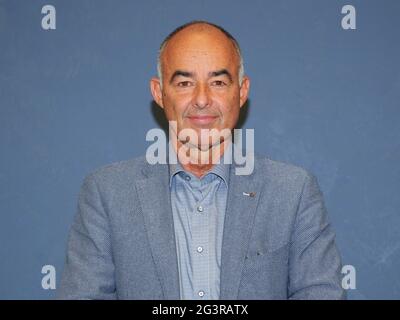 Dr. med. Ärztin Eike Hennig der Landeshauptstadt Magdeburg Stockfoto