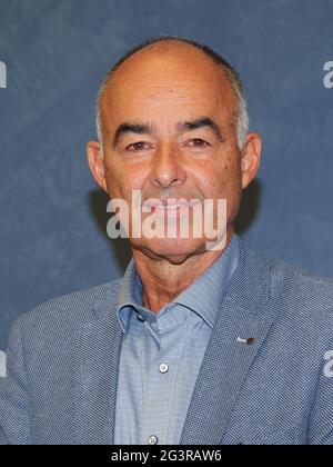 Dr. med. Ärztin Eike Hennig der Landeshauptstadt Magdeburg Stockfoto