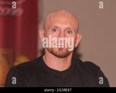 Profi-Boxer Roman Gorst Deutscher Schwergewichtsmeister SES Boxing Gala 22.09.2020 Magdeburg Stockfoto