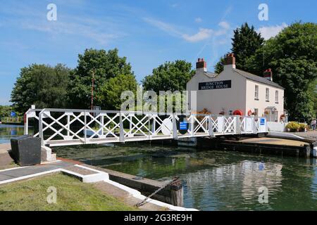 Saul Junction auf den Kanälen Gloucester, Sharpness und Stroudwater in Gloucestershire, England, Großbritannien Stockfoto