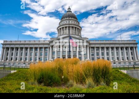 Das Verwaltungszentrum in Salt Lake City, Utah Stockfoto