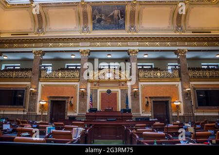 Das Verwaltungszentrum in Salt Lake City, Utah Stockfoto