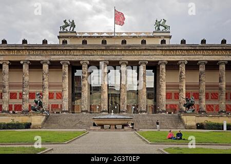 Altes Museum, Antikensammlung der Staatlichen Museen Berlin, Lustgarten, Museumsinsel, Deutschland, Berlin Stockfoto