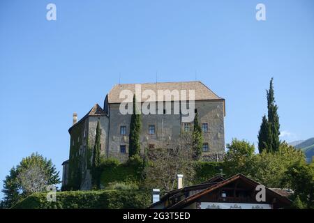 Schloss Schenna, Südtirol, Italien Stockfoto