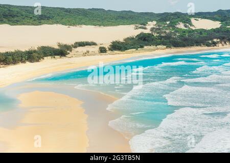 75 Mile Beach, Fraser Island, Queensland, Australien Stockfoto