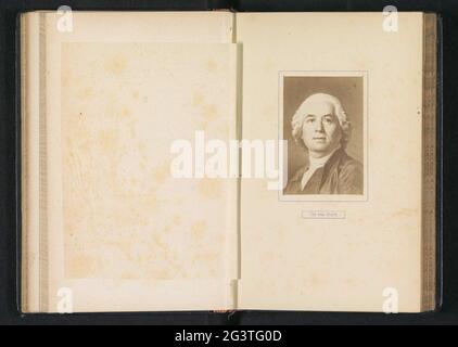Fotoproduktion eines Porträts von Christoph Willibald von Gluck; Chr. Von Gluck. . Stockfoto