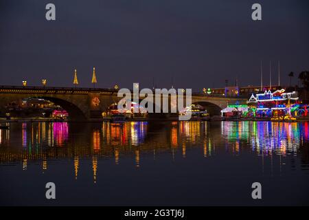 Eine London Bridge in Lake Havasu, Arizona Stockfoto