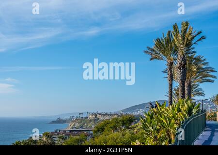 Ein Blick auf die Natur in Dana Point, Kalifornien Stockfoto