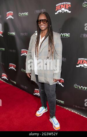 Los Angeles, USA. Juni 2021. Produzentin Joyce Washington nimmt am 17. Juni 2021 an der Filmpremiere von 'Cracka' in Cinelounge Sunset, Los Angeles, CA Teil.Quelle: Eugene Powers/Alamy Live News Stockfoto