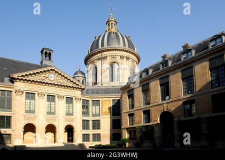 FRANKREICH. PARIS (75) 6. ARR. INSTITUT FÜR FRANKREICH. DER SITZ DER AKADEMIKER Stockfoto