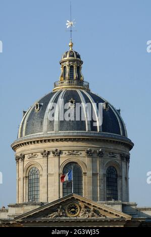 FRANKREICH. PARIS (75) 6. ARR. INSTITUT FÜR FRANKREICH. DER SITZ DER AKADEMIKER Stockfoto