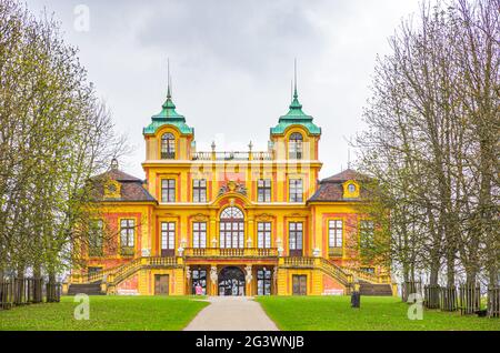 Lieblingspalast (Schloss Favorite), Ludwigsburg, Baden-Württemberg, Deutschland. Stockfoto