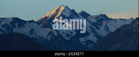 La Perouse, Berg neben Mount Cook. Stockfoto