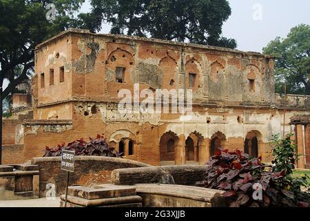 Historische Residenz in Lucknow Stockfoto