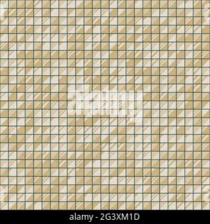 Abstrakte geometrische generative Illustrationen Stock Vektor