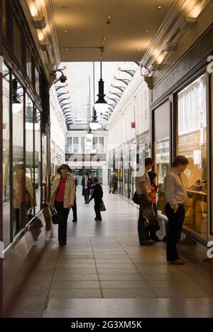 Argyll Arcade, das Schmuckviertel von Glasgow, Buchanan Street, Glasgow, Schottland Stockfoto