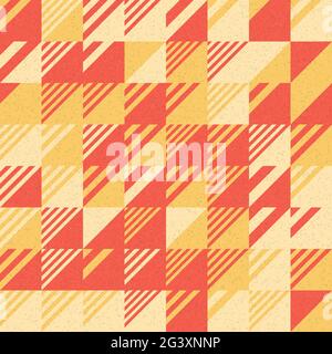Abstrakte geometrische generative Illustrationen Stock Vektor