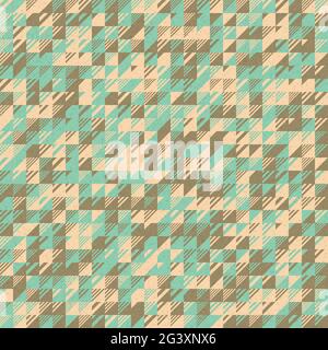 Abstrakte geometrische generative Illustrationen Stock Vektor