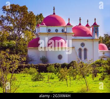 Orthodoxe Kirche der zwölf Apostel Stockfoto