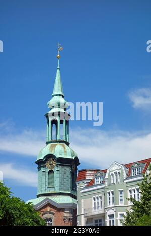 Dreifaltigkeitskirche in Hamburg Sankt Georg Stockfoto