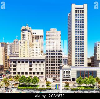 Union Square, San Francisco, Kalifornien, USA Stockfoto