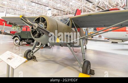 Fairchild F-24 Argus, RAF Museum, Cosford Stockfoto