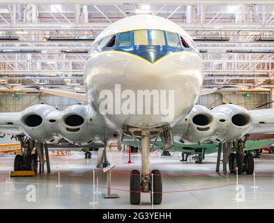 De Havilland Comet 1XB, RAF Museum, Cosford Stockfoto