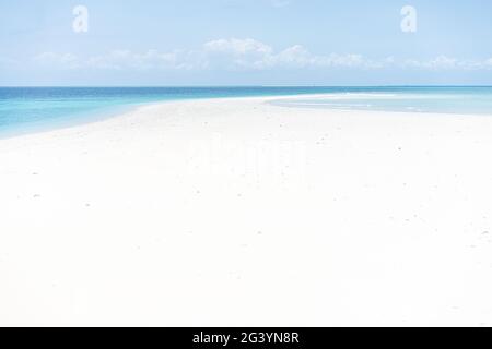 Schönen tropischen weißen Sandstrand Stockfoto