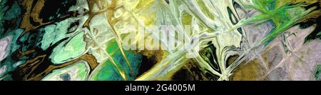 Abstrakte Farben Malerei digital Stockfoto