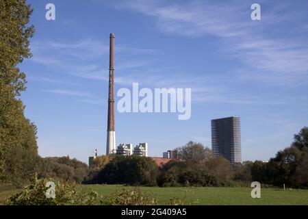 Bayer AG, Werk Leverkusen, Köln-Flittard, NRW, Rheinland Stockfoto