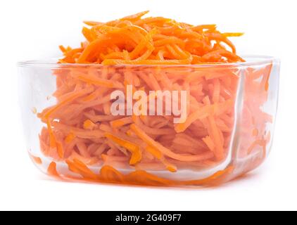 Salat Karotten in koreanischer Sprache Stockfoto