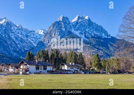 Garmisch mit Zugspitze, Bayern, Deutschland Stockfoto